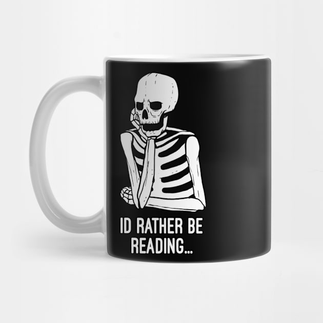 I'd Rather Be Reading by futiledesigncompany